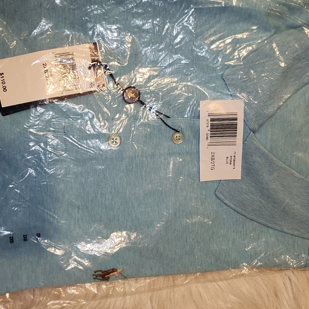 Ralph Lauren Light Blue Polo Shirt